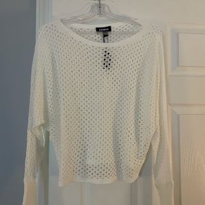 White Express Sweater